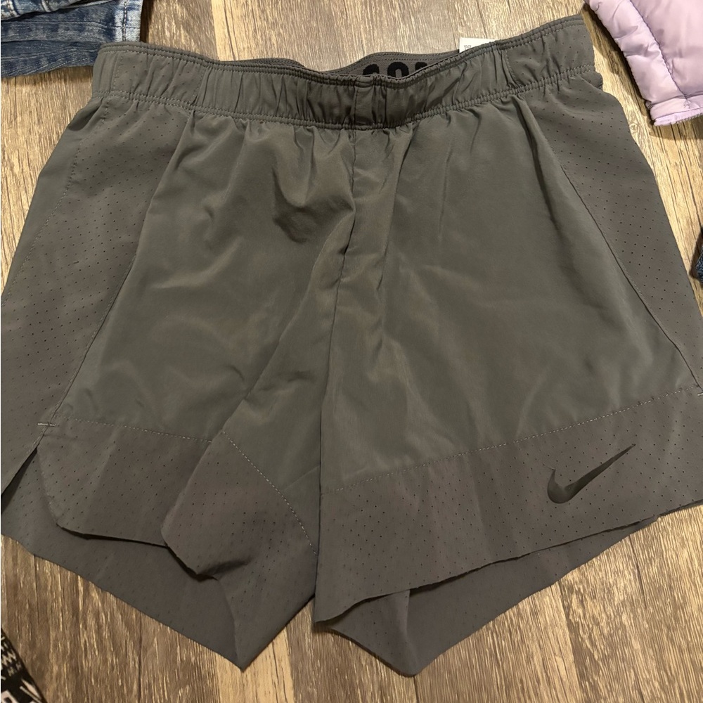 Nike Dri-FIT Black and Gray Shorts